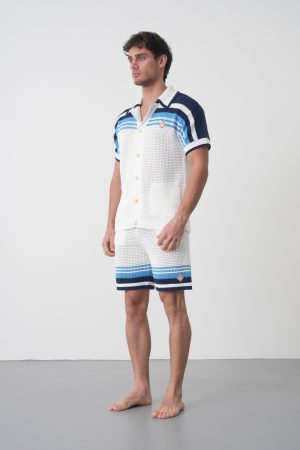 Casablanca 'Tennis Crochet' Zomerset