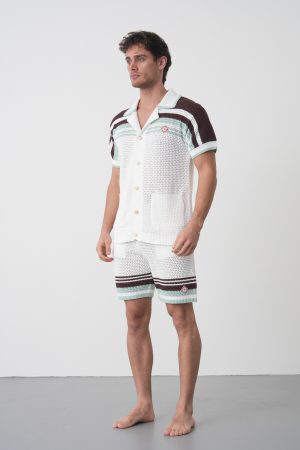 Casablanca 'Tennis Crochet' Zomerset