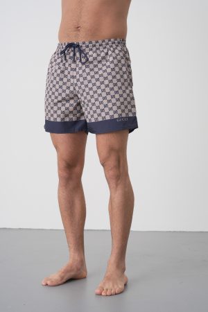 Gucci 'GG Logo' Print Zwembroek