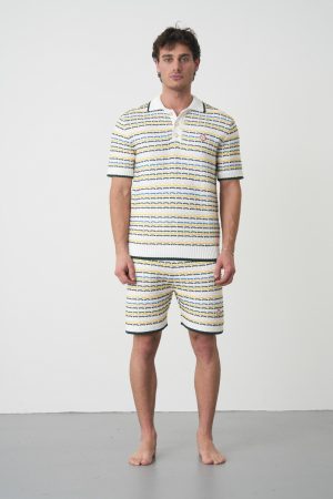 Casablanca 'Tennis Crochet' Zomerset