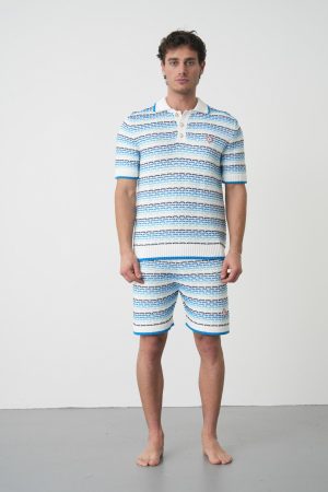 Casablanca 'Tennis Crochet' Zomerset