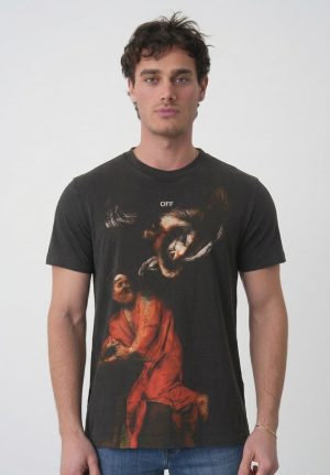 Off-White 'Saint Matthew' Print T-Shirt