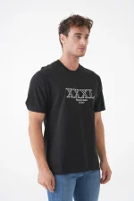 Balenciaga 'XXXL Logo' Embroidered T-Shirt - Afbeelding 2