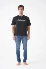 Balenciaga 'Handwritten Logo' Print T-Shirt - Afbeelding 7