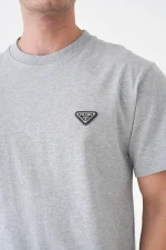 Prada 'Logo Plaque' Logo T-Shirt - Afbeelding 6