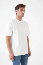 Ami Paris 'Tonal Logo' Embroidered T-Shirt - Afbeelding 2