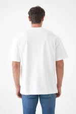 Ami Paris 'Tonal Logo' Embroidered T-Shirt - Afbeelding 7