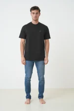 Moncler 'Tricolour Detail' Logo Patch T-Shirt - Afbeelding 8