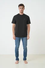 Moncler 'Tricolour Detail' Logo Patch T-Shirt - Afbeelding 8