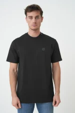 Moncler 'Tricolour Detail' Logo Patch T-Shirt