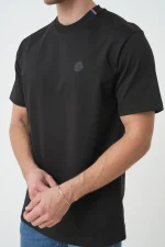 Moncler 'Tricolour Detail' Logo Patch T-Shirt - Afbeelding 6