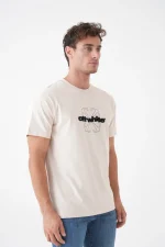 Off-White 'Flocked Arrow' T-Shirt - Afbeelding 2