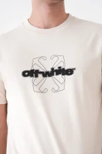 Off-White 'Flocked Arrow' T-Shirt - Afbeelding 5
