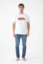 Off-White 'Neen Graffiti Skate' Print T-Shirt - Afbeelding 8