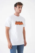 Off-White 'Neen Graffiti Skate' Print T-Shirt - Afbeelding 3