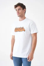 Off-White 'Neen Graffiti Skate' Print T-Shirt - Afbeelding 4