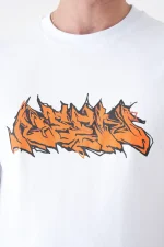 Off-White 'Neen Graffiti Skate' Print T-Shirt - Afbeelding 6