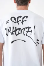 Off-White 'Neen Graffiti Skate' Print T-Shirt - Afbeelding 7