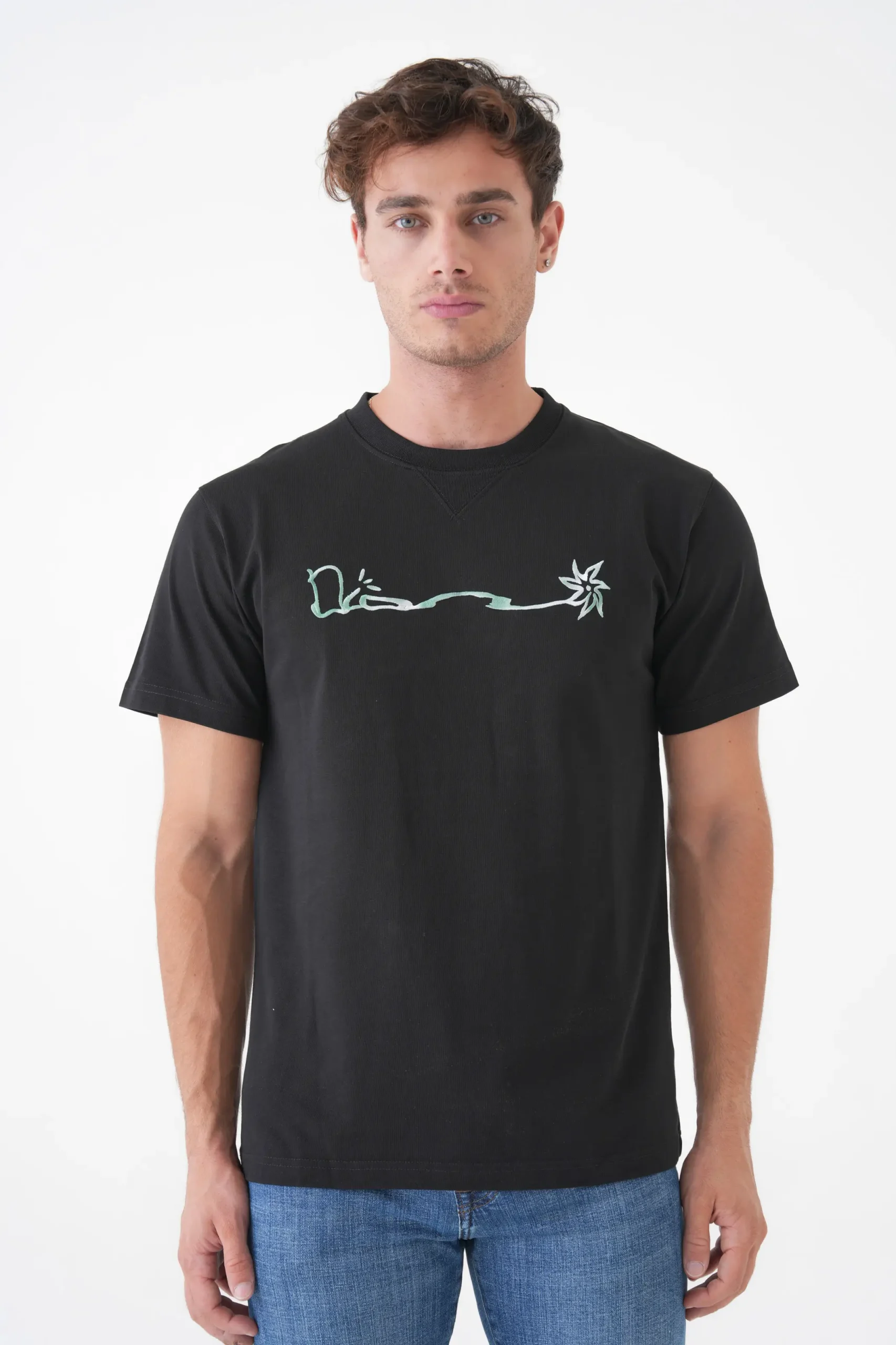 20251910 Christian Dior x 'Cactus Jack' Embroidered T-Shirt - Afbeelding 1