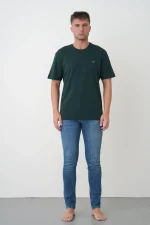 Prada Logo Plaque Detail T-Shirt - Afbeelding 8