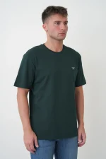 Prada Logo Plaque Detail T-Shirt - Afbeelding 3