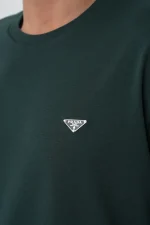 Prada Logo Plaque Detail T-Shirt - Afbeelding 5