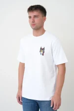 Hermès 'Batman Battle Horse' Patch T-Shirt - Afbeelding 2