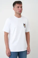 Hermès 'Batman Battle Horse' Patch T-Shirt - Afbeelding 3