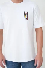 Hermès 'Batman Battle Horse' Patch T-Shirt - Afbeelding 4