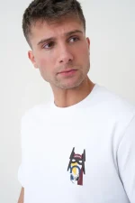 Hermès 'Batman Battle Horse' Patch T-Shirt - Afbeelding 6