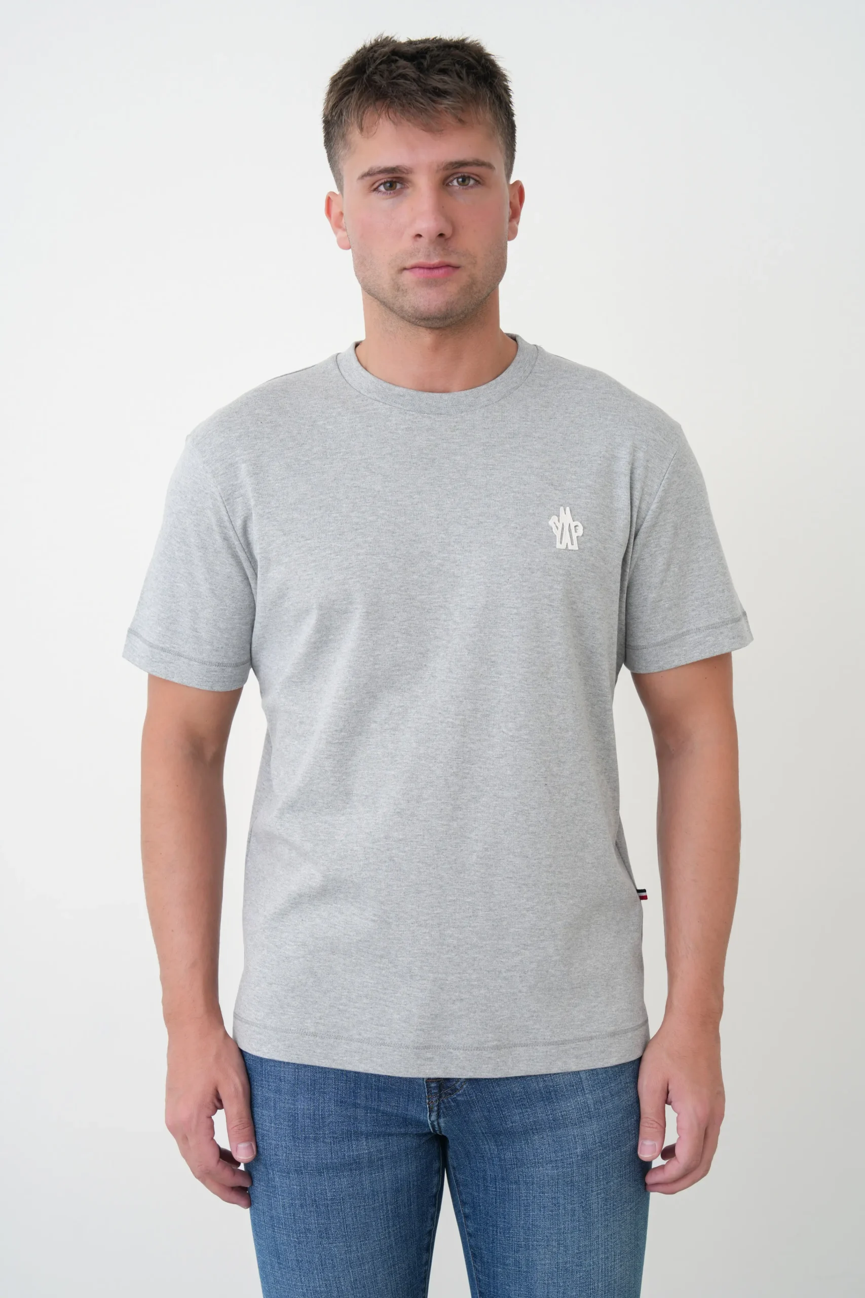 26 mayıs1585 Moncler 'Grenoble' Logo Patch T-Shirt - Afbeelding 1