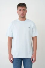 Ami Paris 'Black Heart' Embroidered T-Shirt