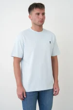Ami Paris 'Black Heart' Embroidered T-Shirt - Afbeelding 3
