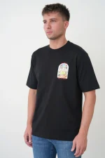 Casablanca 'Tennis Landscape' Print T-Shirt - Afbeelding 3