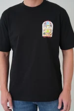 Casablanca 'Tennis Landscape' Print T-Shirt - Afbeelding 5