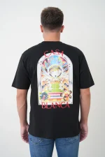 Casablanca 'Tennis Landscape' Print T-Shirt
