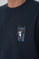 Hermès 'Batman Battle Horse' Patch T-Shirt - Afbeelding 5