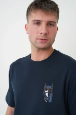 Hermès 'Batman Battle Horse' Patch T-Shirt - Afbeelding 6