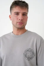 Stone Island 'Outline Compass' Print T-Shirt - Afbeelding 7