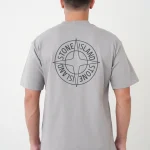 Stone Island 'Outline Compass' Print T-Shirt
