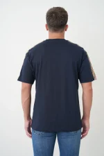 Burberry 'Check Trim' Logo Embroidered T-Shirt - Afbeelding 8