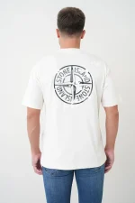 Stone Island 'Camo Compass' Print T-Shirt