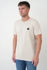 Moncler 'Tricolour Detail' Logo Patch T-Shirt - Afbeelding 2