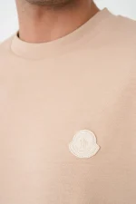 Moncler 'Tonal Logo Patch' T-Shirt - Afbeelding 5