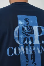 C.P. Company Logo Print T-Shirt - Afbeelding 8