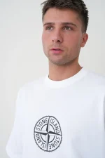 Stone Island 'Compass' Print T-Shirt - Afbeelding 5