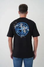 Stone Island 'Camo Compass' Print T-Shirt