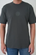 Stone Island 'Camo Compass' Print T-Shirt - Afbeelding 5