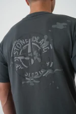 Stone Island 'Camo Compass' Print T-Shirt - Afbeelding 8
