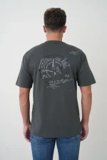 Stone Island 'Camo Compass' Print T-Shirt